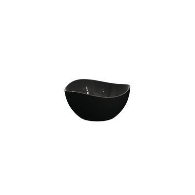 Tigela Bowl Sobremesa Cremeira Pote 300ml Preto 1un