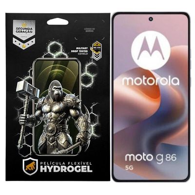 Película Para Moto G86 5g - Hydrogel Gamer Fosca - Gshield