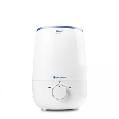 Umidificador de Ar Ultrassônico 3,4 Litros Umi Star Dellamed Branco / Bivolt