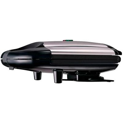 Sanduicheira Antiaderente Arno 700w Compacta Sacs Preto/inox 110V