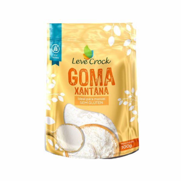 Goma Xantana Sem Glúten Leve Crock 100g