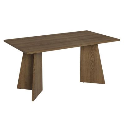 Conjunto Sala De Jantar Tampo De Madeira 6 Cadeiras Rustic/imperial Leon Madesa