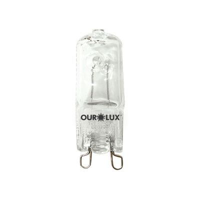 Lâmpada Halógena Ouropin G9 40w 127v Clara - 01322 - Ourolux Lamp.halogena Ouropin G9 40w 127v Clara 01322