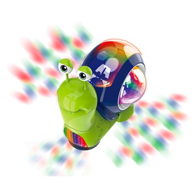 Brinquedo Caracol Bate e Volta Com Som e Luzes - ZP01115