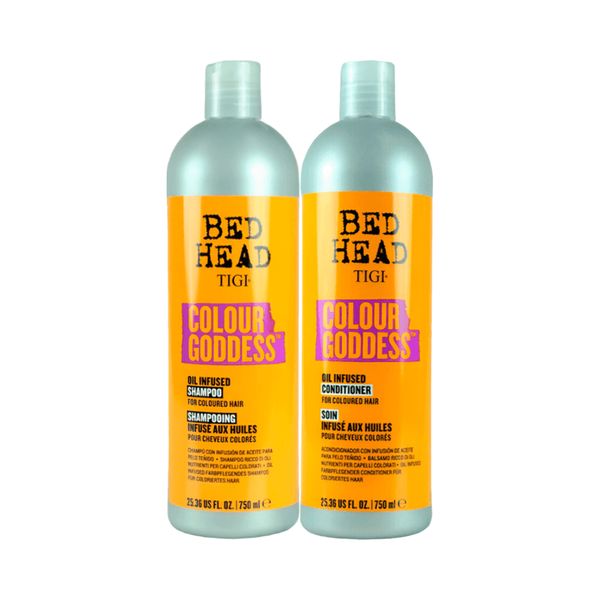 TIGI Bed Head Colour Goddess Shampoo 750ml e Condicionador 750ml TIGI Bed Head Colour Goddess Shampoo 750ml e Condicionador 750ml