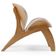 Kit 4 Poltronas Decorativa Orgânica Sala Living Kadosh L02 Bouclê Creme - Lyam Decor