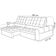 Sofá Retrátil Reclinável Para Sala 4 Lugares 290cm Nebrasca F04 Veludo Cinza Escuro - Lyam Decor
