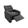 Poltrona Do Papai Reclinável Classic Matrix Suede Cinza