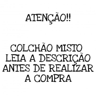 Colchão Misto Iso 150 D45 - Queen Size (158x198x18) - Ortobom