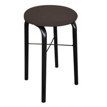Banqueta Baixa Manu Suede Marrom