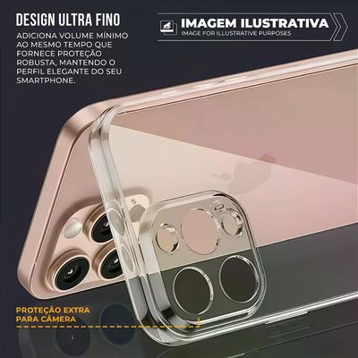 Capa case capinha para Samsung Galaxy S25 Ultra - Crystal Slim - NÃO AMARELA - Gshield