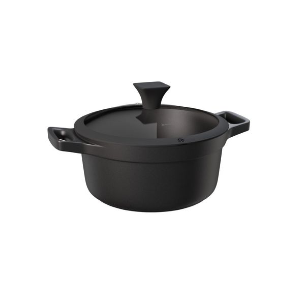 CAÇAROLA JOMAFE OMEGA EM ALUMINIO INJETADO ANTIADERENTE 20CM 76120740 CAÇAROLA JOMAFE OMEGA EM ALUMINIO INJETADO ANTIADERENTE 20CM 76120740