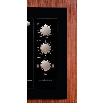 Forno Elétrico de Embutir Fischer 48 Litros, Fit Line, 34493 Preto / 110V