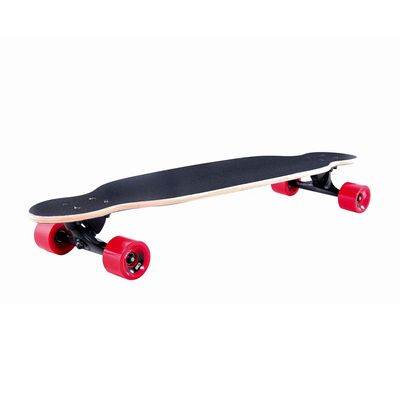 Skate Longboard Red Nose Mess Bel Único / Preto e Vermelho