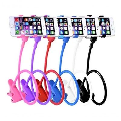 Suporte Articulado Pescoço De Ganço Universal Para Celular - Rosa