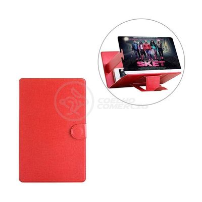 Lupa Ampliadora Tela De Portátil Dobrável Vermelho