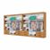 Closet Casal Duplo 12 Portas com Espelho 8 Gavetas Cinamomo