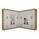 Closet Casal Duplo 12 Portas com Espelho 8 Gavetas Cinamomo