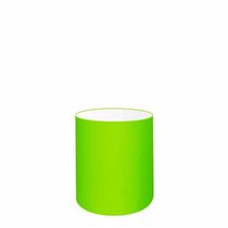 Cúpula Abajur E Luminária Cilíndrica Vivare Cp-7001 ø13x15cm - Bocal Nacional Verde-limão
