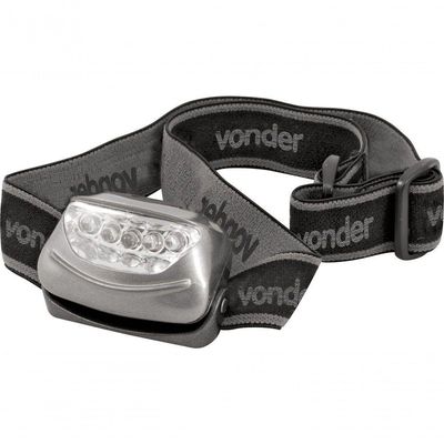 Lanterna 5 Leds Lc005 Para Cabeça 3aaa Vonder