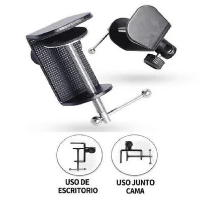 Suporte Celular Tablet Braço Metal Longo Flexível Para Mesa