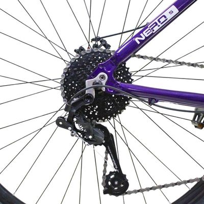 Bicicleta Aro 29 Absolute 21 Marchas Quadro Alumínio Freio A Disco Mtb - Roxo - 17 Roxo