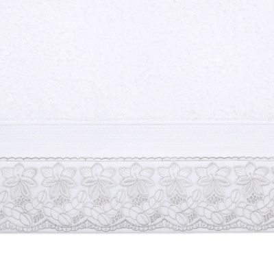 Toalha de Banho Melody com Renda Cassia Bouton Fendi