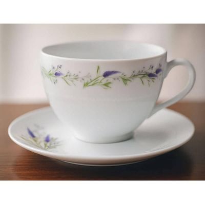 Jogo 12 Xícaras e Pires Porcelana 250ml Lilla Tramontina Bra