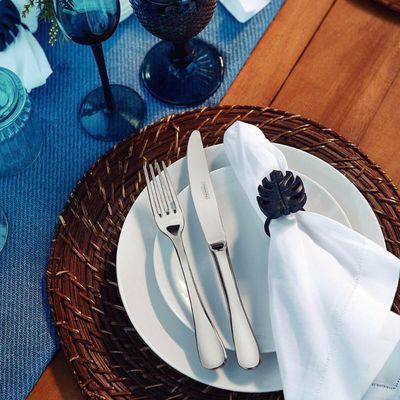 Conjunto 6 Pratos de Sobremesa Porcelana Tramontina Branco 21cm Cupê Sophia