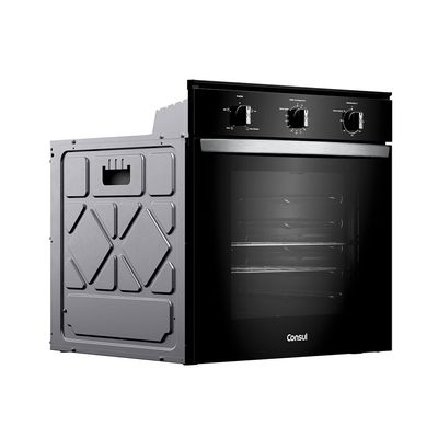 Forno de Embutir Elétrico Consul 84 Litros Timer Autodesligamento - COB84BE Preto / 110V