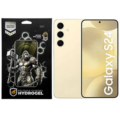 Kit Película Frontal + Traseira para Samsung Galaxy S24 - Proteção Completa - Gshield