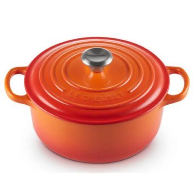 PANELA LE CREUSET REDONDA SIGNATURE 14CM LARANJA 21177140902430