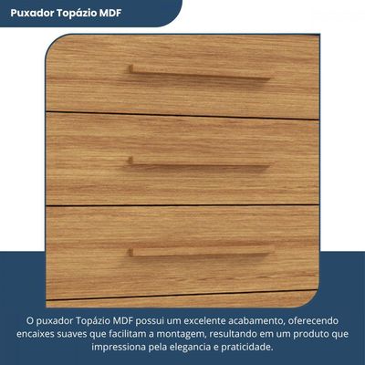 Cômoda Imperial Batrol 1 Porta 10 Gavetas Com Rodízio Freijó Freijó