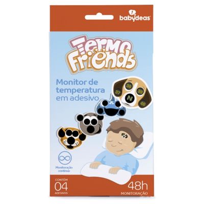 2 TERMO FRIENDS - ADESIVO MEDIDOR DE TEMPERATURA - BABYDEAS