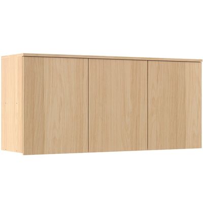 Armário Aéreo 3 Portas 120 cm Andria 5597 Móveis Sul Naturale