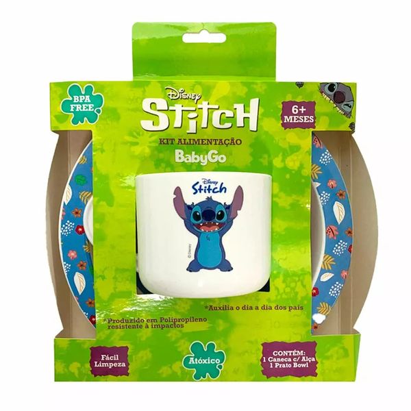 Kit Alimentação Stitch Dermiwil Kit Alimentação Stitch Dermiwil