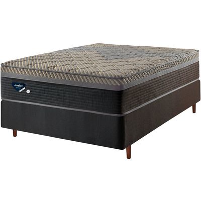 Colchão Casal de Molas Colchão Resistive Primor 138x188 Ecoflex Grafite