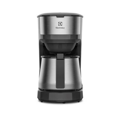 Cafeteira Elétrica Electrolux Efficient, 1,2 Litros, Jarra Inox ECM22 Preto / 110V