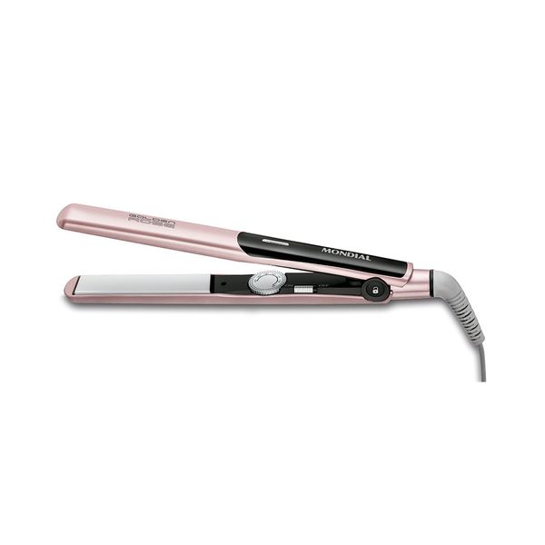 Chapinha Prancha Alisadora Mondial Golden Rosé P20 Cerâmica 220°C - Bivolt Chapinha Prancha Alisadora Mondial Golden Rosé P20 Cerâmica 220°C - Bivolt