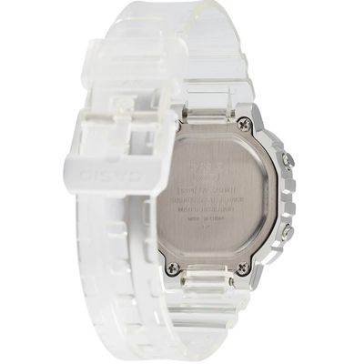 Relógio Casio Feminino Ref:La-20whs-7adf Infantil Digital Transparente