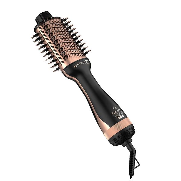 Escova Secadora Gama Stylish Keration Brush 3D com Íons Cobre - 127V Escova Secadora Gama Stylish Keration Brush 3D com Íons Cobre - 127V