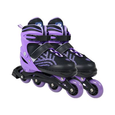 Patins Inline Flexx 3.0 Ajustável Roxo Bel 29-32 / Preto, Roxo
