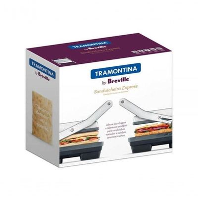 Sanduicheira Tramontina By Breville Express Chapa Flutuante 220 V