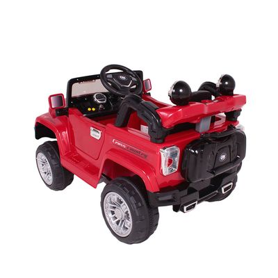 Jipe Elétrico Infantil Trilha 12V Vermelho Bel Único / 12V