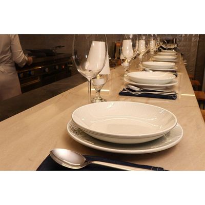 Prato Sobremesa Tramontina Lumiar Em Porcelana 23 Cm Tramontina
