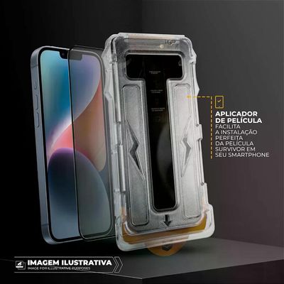 Película para iPhone 17 Pro - Fosca Antirreflexo com Aplicador - Survivor - Gshield