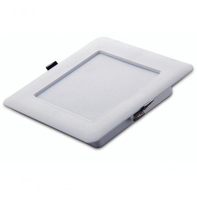 Plafon Led Tramontina Quadrado De Embutir Slim 1000 Lm 12 W Bivolt 6500 K Luz Branca