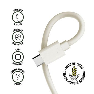 Cabo Ecoo Tipo C USB 1m - Gshield