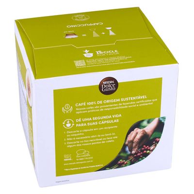 Cápsulas Nescafé Dolce Gusto Cappuccino 10 Unidades 117g