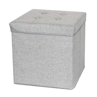 Puff Organizador/Decorativo Cazza Square 38cm - Item Sortido